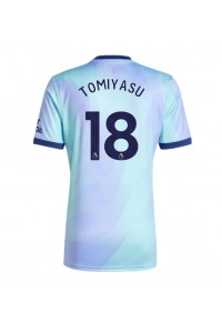 Fotbalové Dres Arsenal Takehiro Tomiyasu #18 Třetí Oblečení 2024-25 Krátký Rukáv